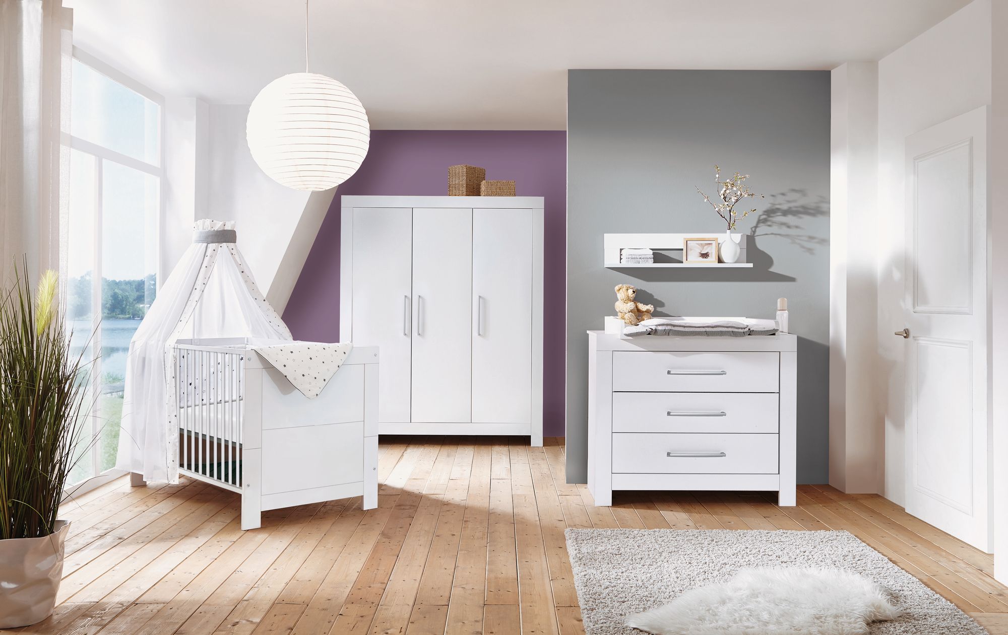 Baby room Nordic White – Schardt GmbH & Co. KG